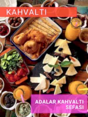 adalar kahvaltı sefası